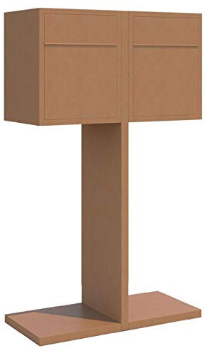 Boîte aux lettres design Hermes Double for Two Rost - Bravios