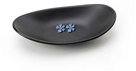 Black Vanity Tray Trinket Tray Key TrayJewelry Trays Bathroom Room Hallway Decorative Accessories Key Dish Jewelry Bowl Nightstand Ring Dish Christmas Birthday Wedding Gifts for Women