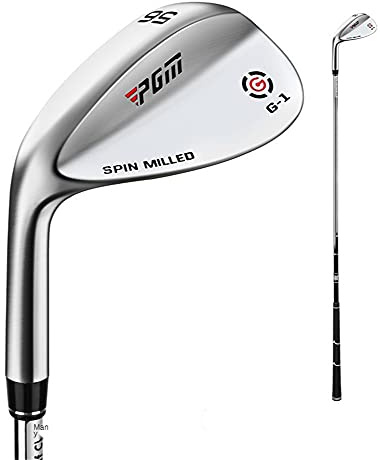 Left Hand Golf Sand Wedge 56 60 Degree Men Women Premium Woman Man Golf Club Pole Steel Golf Club Wedges (silver,56 Degree)