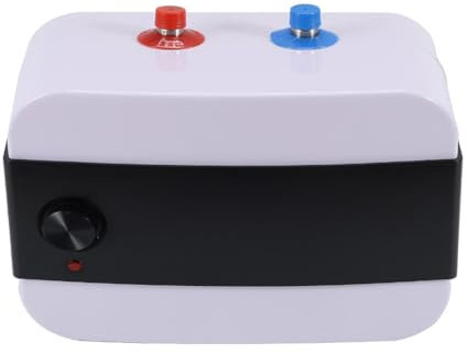 Billg Chauffe Eau Instantané Électrique 1500W Mini Chauffe Eau Électrique Température Maximale 65°C Chauffe-Eau Instantané IPX4 Étanche Chauffe Eau sous Evier 32.5 * 22 * 23cm