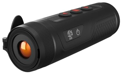 BlazeTrek - Monocolo termico da caccia, sensore 384 x 288/640 x 512, 50 Hz, 12 μm, 25 mK, 800 x 600 AMOLED, estrazione oculare da 15 mm, batteria 7+ ore, USB-C, IP67, leggero, video e foto, Wi-Fi (640