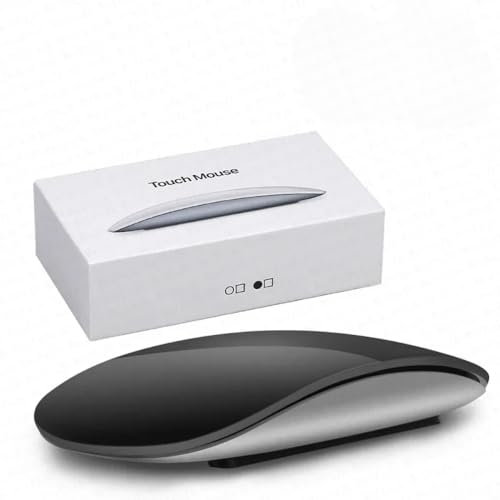 CHNNO1 Computer Original Wireless Bluetooth Touch Magic Mouse Mini Laptop Tablet PC Gaming Ergonomico Mouse(DARK GREEN)