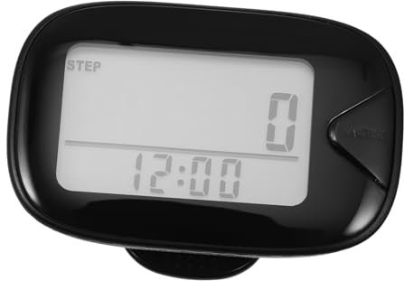 Milisten Podomètre Compteur De Pas Montre Multifonction pour Le Sport Podomètre Compteur De Kilomètres Compteur De Pas pour Le Fitness Et Les Sports