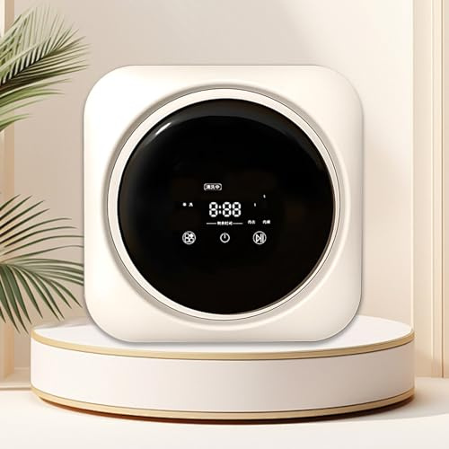 SHAHRYAR Mini Machine À Laver Et Lave Linge Séchant Portable 2 en 1,Fonctionnement par Écran Tactile,pour Petits Articles, sous-Vêtements Et Chaussettes Desktop