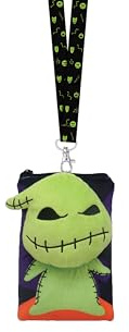 Monogram - The Nightmare Before Christmas - Oogie Boogie Deluxe Lanyard with Card Holder