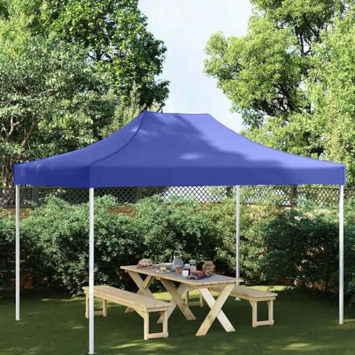 Generico Techo para carpa para fiestas, 4 x 3 m, azul, 270 g/m², para toldos y cenadores