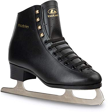 Botas Modello Robin Made in Europe Repubblica Ceca Figure Pattini da Ghiaccio per Uomo Ragazzo Colore Nero Uomo Unisex Adulto Bambino Adult 10
