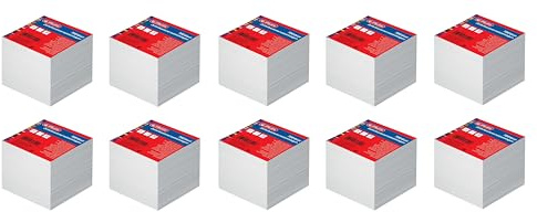 Herlitz 1603000 Zettelkastenersatzeinlage (weiß, 10x Einlage)