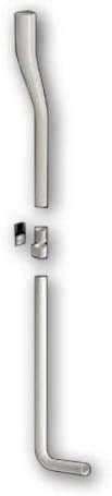 KARIBA Serie 255353 Tubo Bianco scomponibile 50x32x980 mm