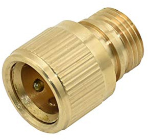 Pilang Zxxin-pipe fittings 1pcs Brass Hose Quick Connector, G1/2 Water Gun Copper Fitting, Female 1/2 Inch Male Garden Tap Connector, (Color : 1I2 male)