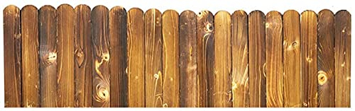 Gartenzaun Zaunelemente Miniatur Deko Land Patio Ecke Blumenbeet Rand Holz Schiene Streikposten Fechten Kiefer Holz Garten Streikposten Zaun Panels llxyzrzbhd612(Color:Insert;Size:100*30cm)
