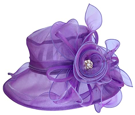 SRZYMJ Herren Sonnenhut Damen Lila Fischerhut Für Wandern Damen Anglerhut Sonnenhut Uv Schutz 50 Mit Nackenschutz Sonnenhut Männer Sonnenhüte Für Herren Lila Einheitsgröße