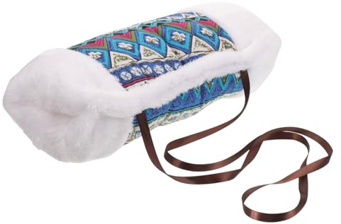 BELLIFFY Handwärmer-muff Für Damen Tragbarer Warmer Armel Waschbarer Outdoor-zubehör Für Winter Zarter Handwärmer-Tasche Mit Pelziger Oberfläche
