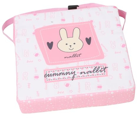 Cartoon Kinderstuhl Sitzkissen Rosa aus Polyester mit Höhenboost | Esszimmerstuhl, Küchen und Mahlzeitenbereich, Gepolstert, Universelle Passform