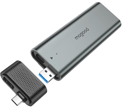 MOGOOD Custodia M.2 NVMe USB3.2 Gen2 10Gbps per SSD 2280 2260 2242 2230
