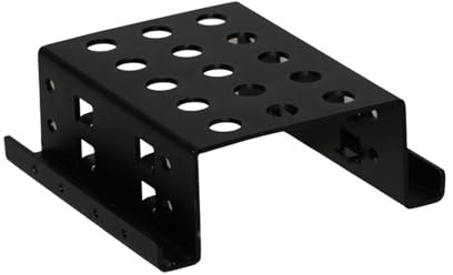 Soporte adaptador de montaje interno de aluminio ligero para disco duro, soporte móvil de aluminio para accesorios de escritorio, soporte de aluminio