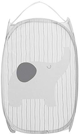 Dirty Clothes Storage Basket，Mesh Laundry Hamper Children's Toys Shoes Sundries Organizer Storage Hamper