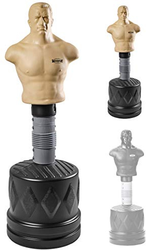 Bad Company Bob der Box-Dummy I höjdjusterbar boxningssäck torso för riktad kombinationsträning I BCA-78 (Naturell)