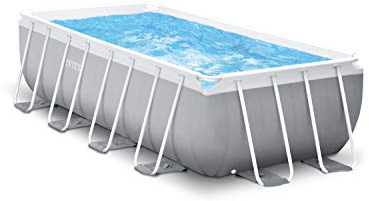 Intex 4M X 2M X 1.22M Prism Frame Rectangular Pool Set