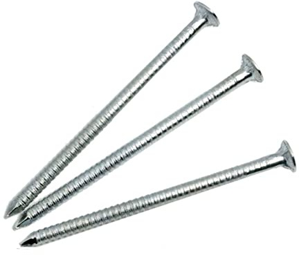 SS8® 50 x 40mm Nails Annular Ring Shank Nail Steel Galvanised for Wood Fence Panel Pallets