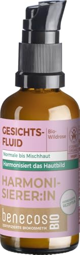 BenecosBIO Ansiktsvätska ekologisk vild ros HARMONISERING: IN – vegansk derm. Testad