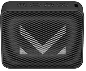 Majestic STAR – Speaker Bluetooth batteria ricaricabile, ingressi USB/microSD, funzione TWS, Nero