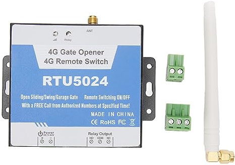 Apriporta GSM RTU5024 4G SMS Smart Alarm Riconoscimento ID Intelligente Telecomando WiFi Interruttore relè di Controllo Remoto GSM, Controller di Accesso Remoto Automatico
