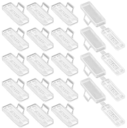 50 Stück Kabeletiketten Wiederverwendbar,Kabelbeschriftung,Kabeletiketten,Transparent Kabeletiketten Erkennungsbox,Kabelbeschriftung Aus Nylon,Für Drähte Und Kabel