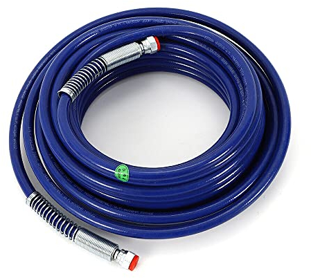 1/4  Airless Schlauch Farbschlauch 15m Hochdruckschlauch Anschluss Farbspritzgerät 3300PSI Lackiergerät