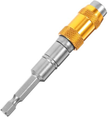 Veemoon Handle Adapter Quick Release Bit Extension Rod Multi-Angle Drill Bit Holder Magnetic Holder