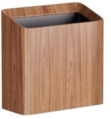 lskdnrufh Bidoni Spazzatura Bidoni della Spazzatura Quadrati in Legno massello a Doppia Canna di Alto Valore, for Soggiorno, Cucina, Grande capacità, for Uso Domestico Secchio Spazzatura(Khaki)