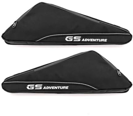 HZBHD Sacs de Selle Sacoches De Protection pour Cadre De Moto pour B&MW R 1250 GS ADV R1250GS R1200GS R1200R R1200RS R1250R R1250RS GS 1200 1250 ADV Sacoches Latérales