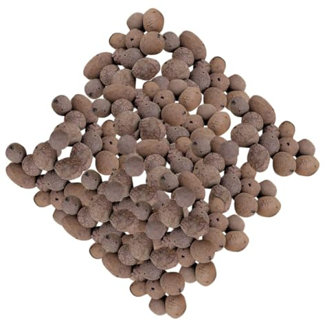 Gatuida Ceramsita Absorbente y Drenante para Macetas Perlitas de Expandida Mejora el Crecimiento de Plantas y Suculentas para Jardinería y Acuarios