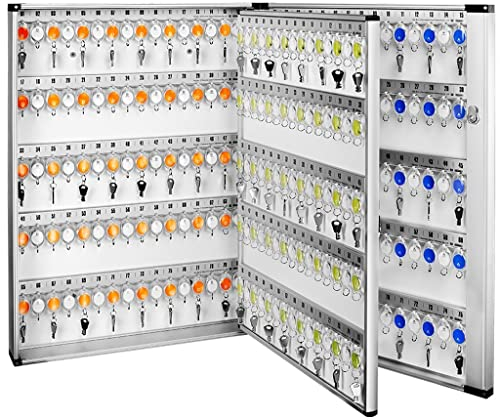Schlüsselbox Wandhalterung 305 Position Schlüsselschrank Organizer Aus Metall Mit Schlüsselanhängern Schlüsseltresor Sicherheitsaufbewahrung Lockbox Halter Für Auto, Hotels, Büro, Haus
