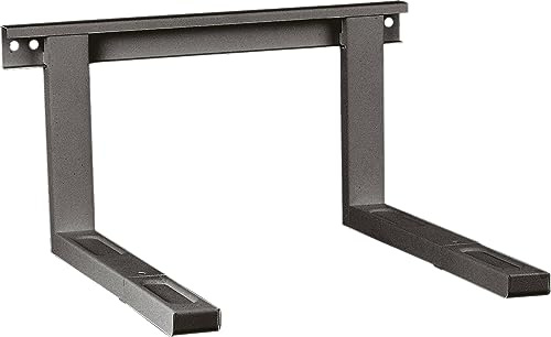 RICOO Soporte Microondas Pared WM0108, Montaje Universal para Microondas y Hornos Carga máxima de 35 kg Extensible de 38,5 a 53,5 cm Incluye Kit de Montaje Material de Acero