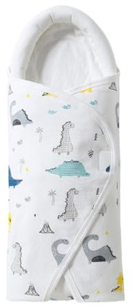Baby Swaddle Wrap mit Kopfschutz neugeborener Swaddle Decke Säuglings-Sack-Decke für Baby