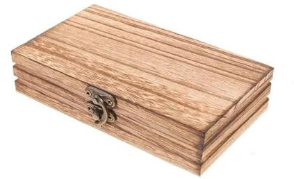 LOSTIS Schmuckkästchen Klein Aufbewahrungsbox Aus Holz Schmuck Organizer Uhrenhalter Mit Deckel Brillenbehälter Piraten Dekor Make Up Basteln Andenken Schmuckbox Jewelry Box