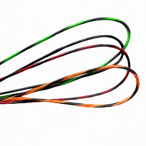 Bad 2 The Bowstrings Custom Bowstring and Cable Set for Mathews V3 27 or 31 (V3 27, Fluorescent Orange/Black)