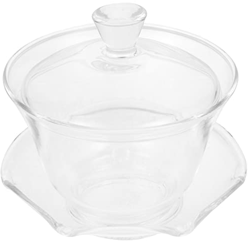Garneck Glastee-set Deckel Für Natürliche Teetasse Kung-fu-teeschale Chinesische Teetasse Teetassen-set