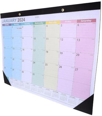 VILLFUL 18-monatiger Englischer Wandkalender Planer Kalender Für Den Täglichen Gebrauch Für Das Home Office