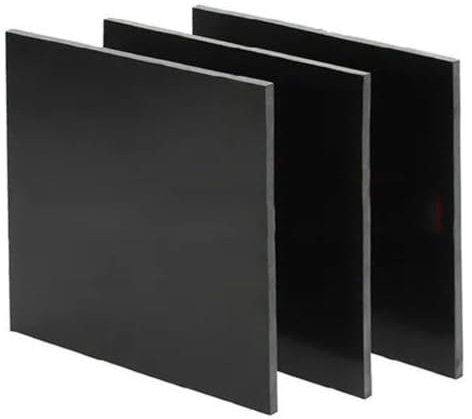 Placa de resina epoxi, hoja de placa de fibra de vidrio, 1 pieza de placa de plantilla de fibra de vidrio negra FR4 de 0,2 a 4 mm de espesor, placa de fibra de vidrio G10, plataforma extraíble for imp