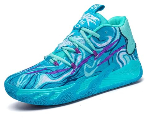 Scarpe da Basket Uomo Alte Sportive da Donna Moda Antiscivolo Sneakers Scarpe Outdoor Multisport Casual Shoes