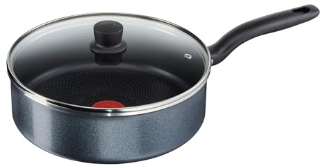 Tefal Start & Cook C2743203 Schmorpfanne mit Deckel, 24 cm, für alle Herdarten + Induktion
