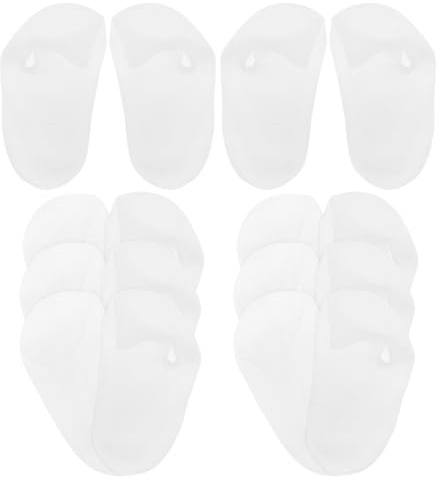 UTHCLO 8 Paare Feuchtigkeitsspendende Silikonsocken Gel Fußmaske Socken für Trockene Rissige Füße Intensive Hydratation Elastisch Wiederverwendbar für Fußpflege und Spa behandlung