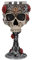 Nemesis Now B4327M8 - Copa de rosas góticas de 18 cm, color negro, resina con inserto de acero inoxidable, talla única