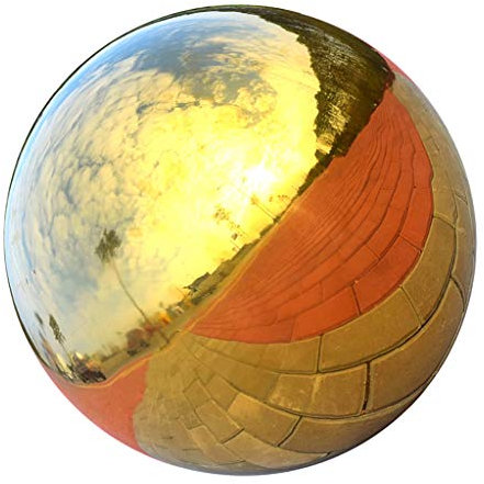 SM SunniMix Gartenkugel Dekokugel Edelstahlkugel, für Innen/Außen Deko, 225 mm