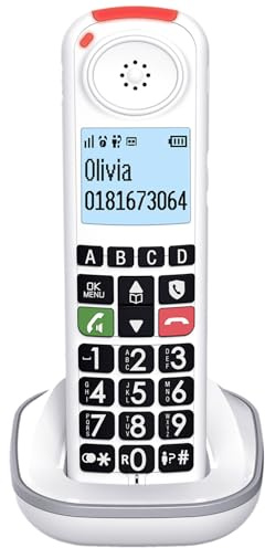 SWISSVOICE - Xtra Auricular Adicional - Teléfono inalámbrico DECT - Para 2355, 2355 Dúo y 3355 Combo - Blanco