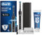 Oral-B Spazzolino Elettrico Ricaricabile Smart 4 4500 Nero, 2 Testine, 1 Custodia da viaggio, 1 Spazzolino +1 Dentifricio Pro-Expert Sbiancante Sano