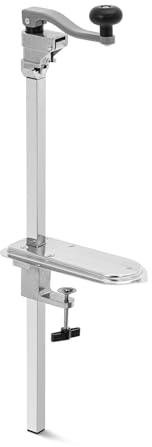 Royal Catering RCTD-8 - Abrelatas de mesa, 50 cm, acero inoxidable, abrelatas, abrelatas, abridor de conservas, cortador de latas