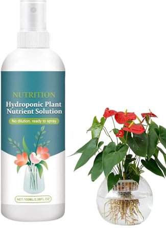 Generic Hydroponic Plant Nutrient Solution | 3.38fl.oz Garden Fertilizer | Liquid for Hydroponic Plants to Promote Growth